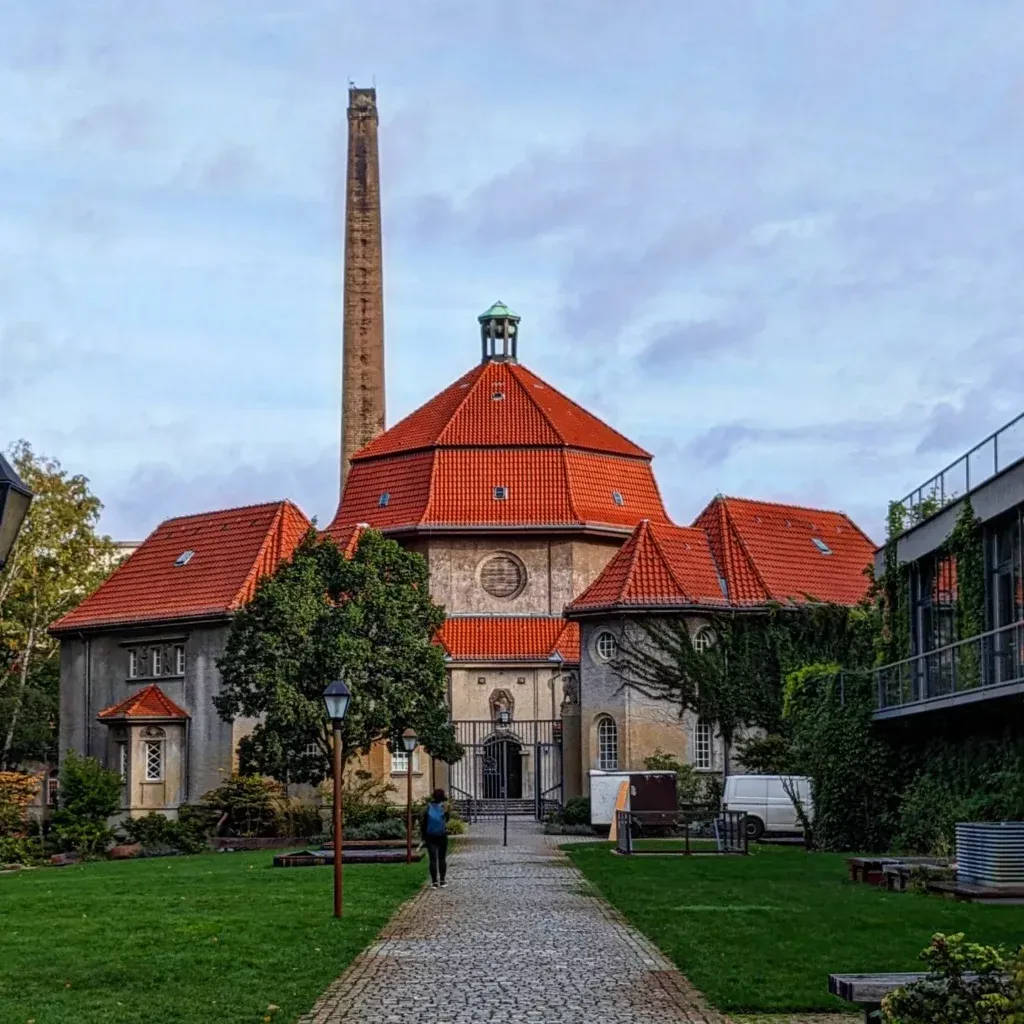The silent green Kulturquartier, a converted crematorium in Berlin