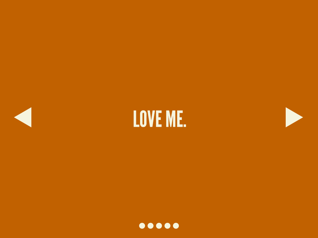 Love Me Says the Carousel