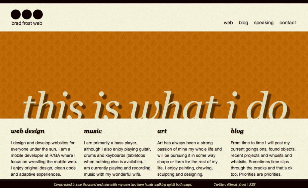 Brad Frost Web V4