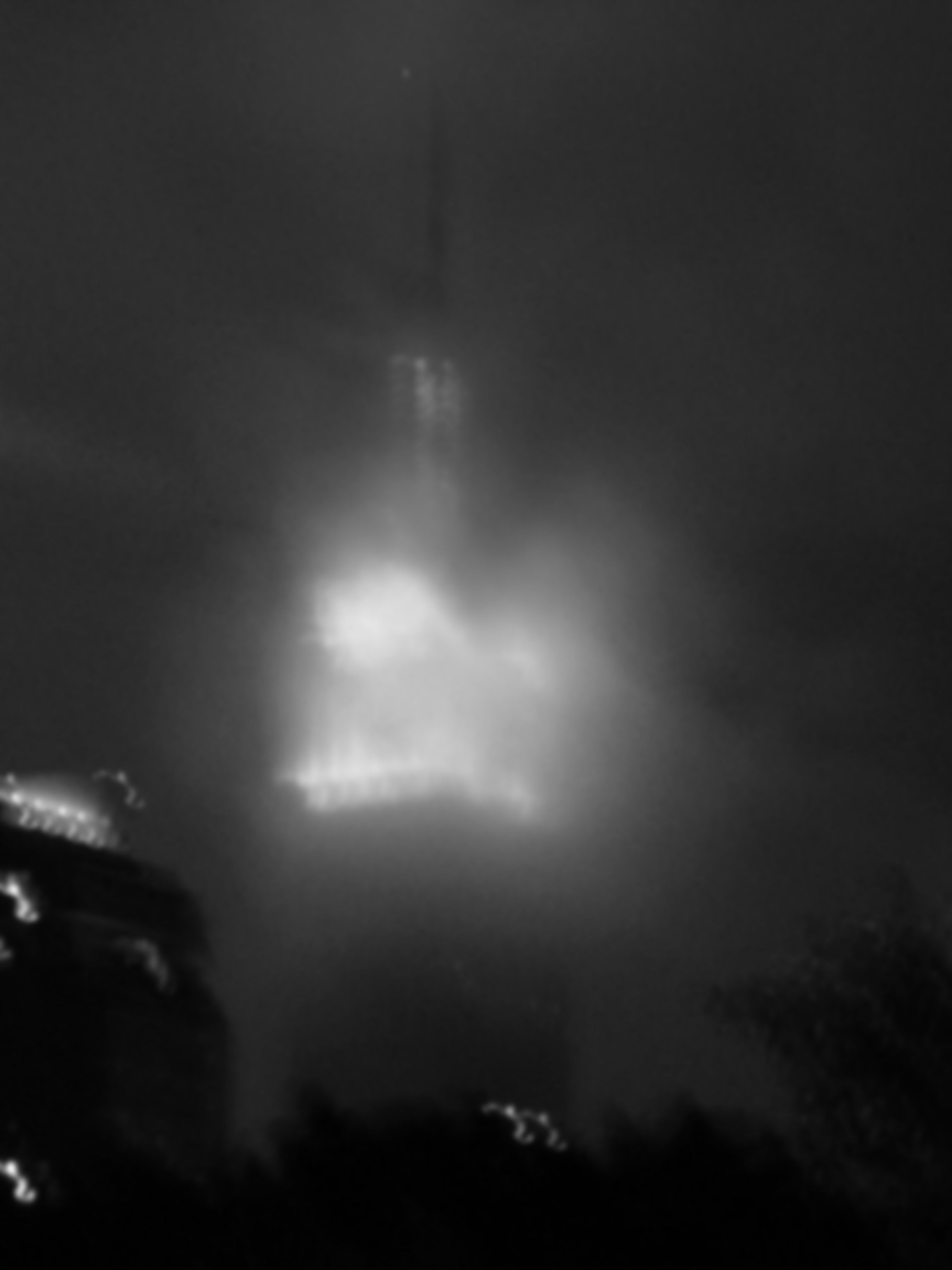 Cloudy Empire State Building