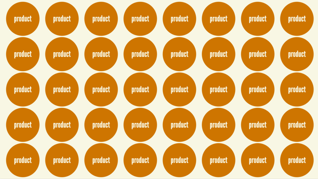 A collection of bubbles each labeled 