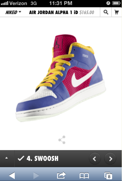 NikeID Mobile Web