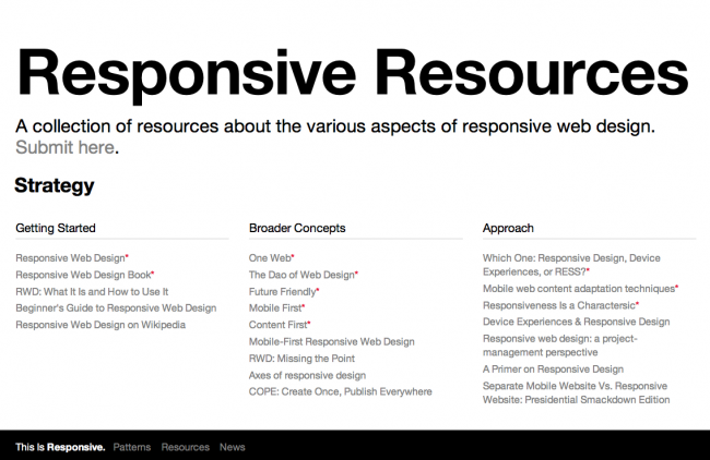Responsive Resources