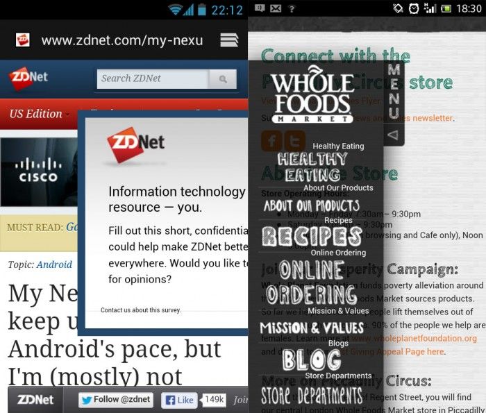 Overlays causing problems on mobile browsers