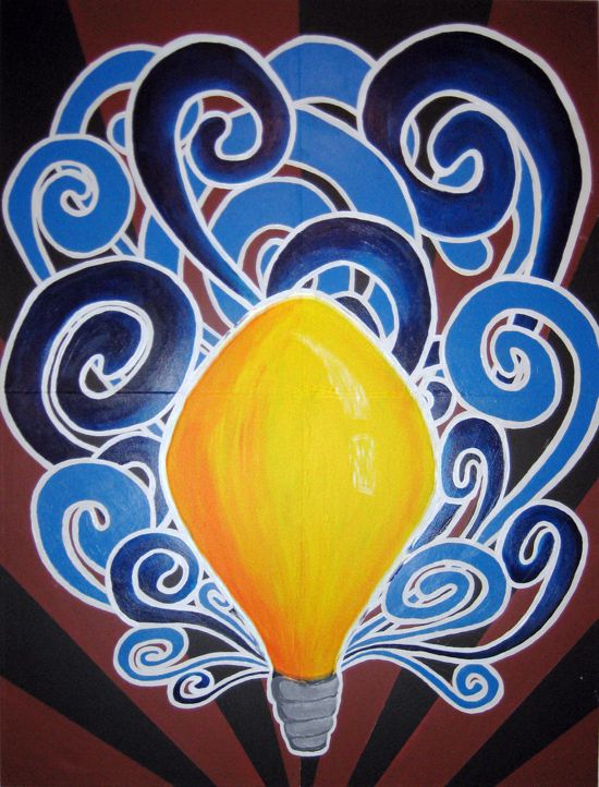 Lightbulb Painting