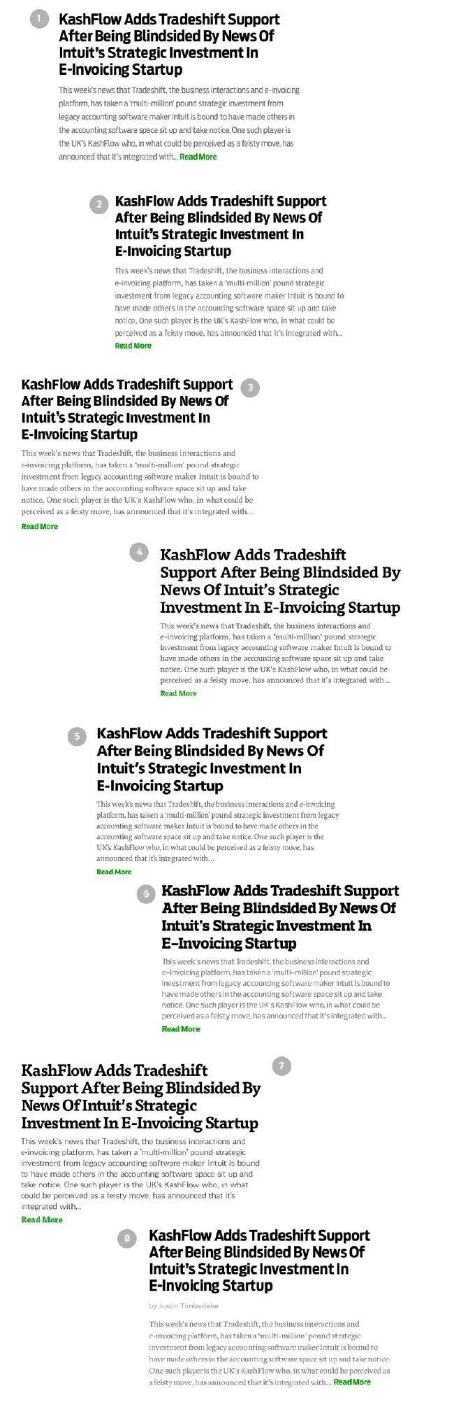 TechCrunch type explorations in Typecast