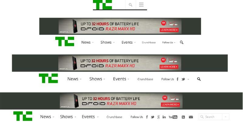 TechCrunch Element Collage